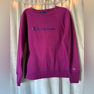 Purple Champion Crewneck